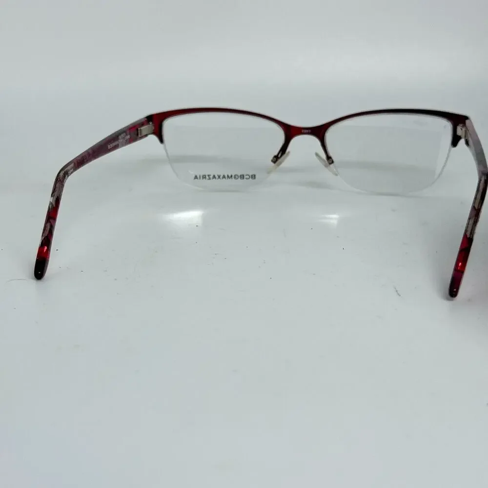 BCBGMaxazria Kana Wine‎ Eyeglasses Frames Womens Pink red 53 17 135 H17628